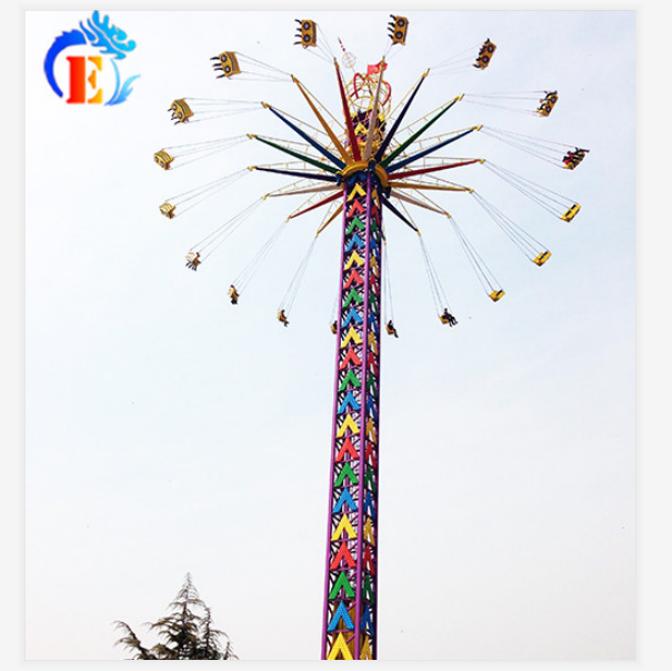 Amusement Park Rides - Thrilling Attractions Sky Flyer