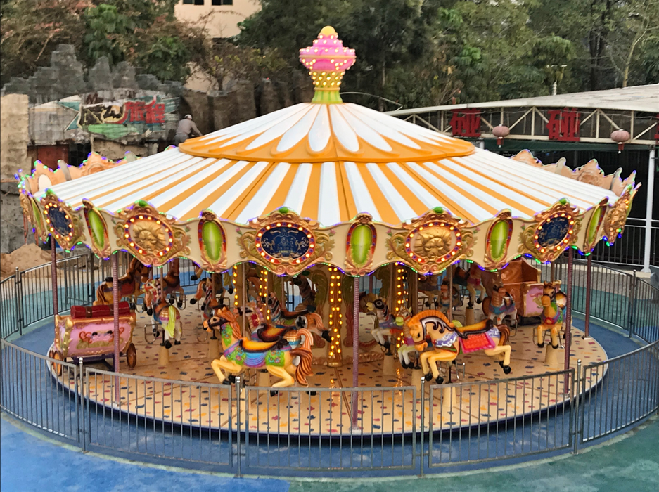 Amusement Park Rides - Go Round Carousel