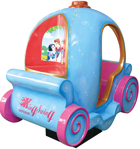 Kiddie Rides - Cute princess kiddie ride car