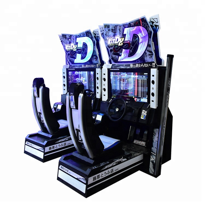 Racing Simulator Game Console - 32" Initial D8 Racing Game Machine