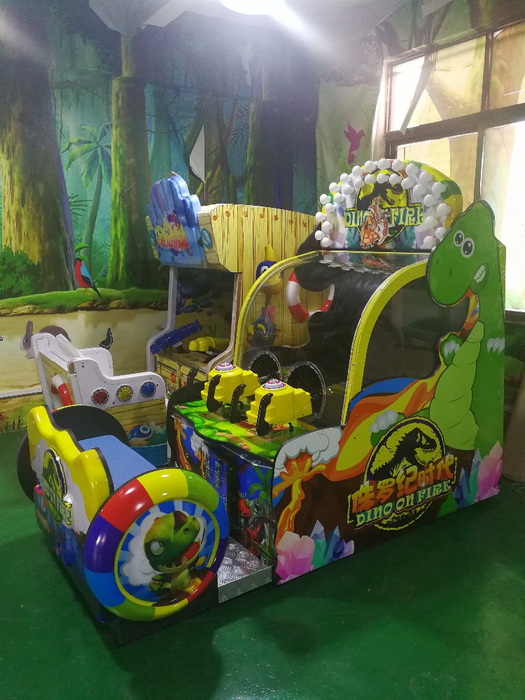 Shooting Simulator Game Console - Jurassic Shooting Ball Children Game Machine