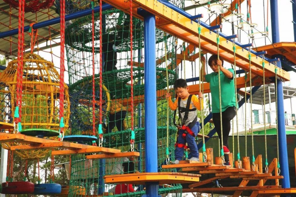 Indoor Playground - Kids Commercial Indoor Gym Rope Course