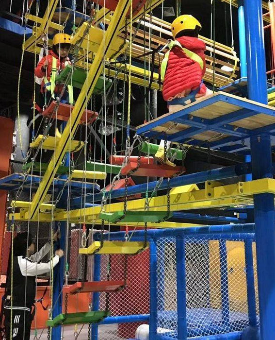 Indoor Playground - Kids Commercial Indoor Gym Rope Course