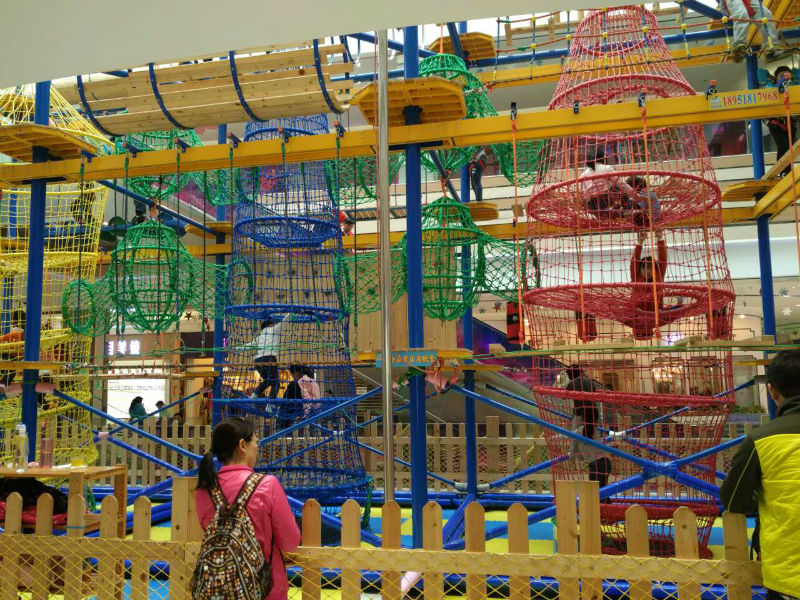 Indoor Playground - Rope body Exercise Equipment