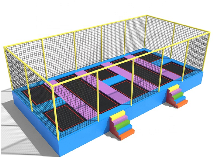 Indoor Playground - Indoor Trampoline Playground Equipment