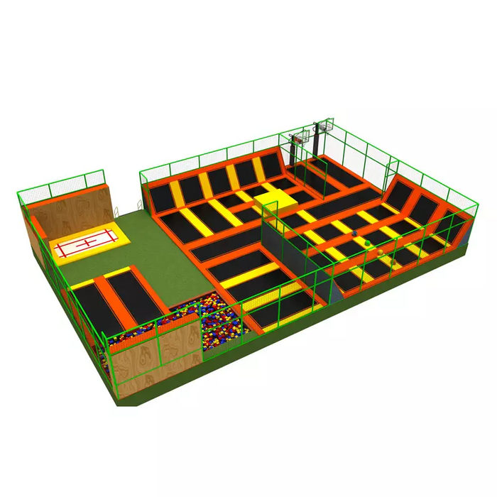 Indoor Playground - Indoor Trampoline Playground Equipment