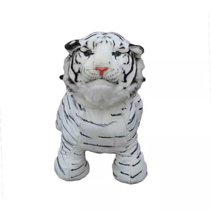 Kiddie Rides - White Tiger Animals Rideable