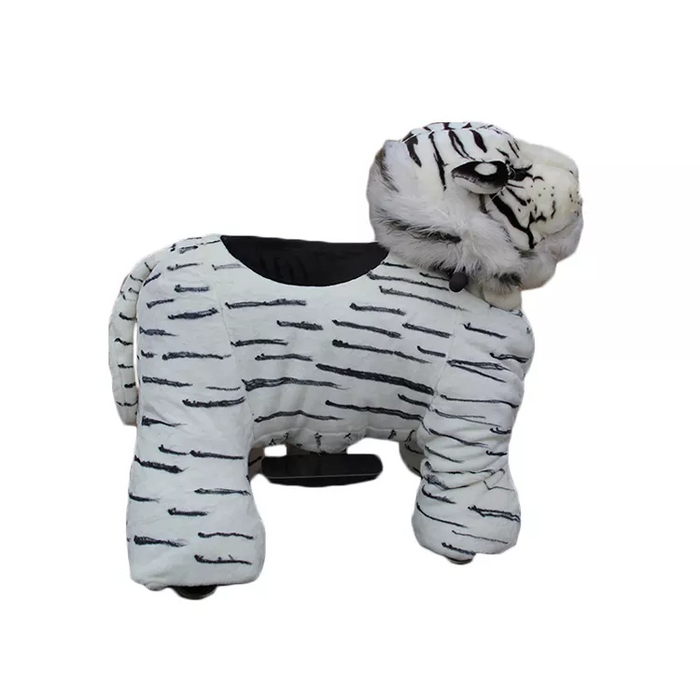 Kiddie Rides - White Tiger Animals Rideable