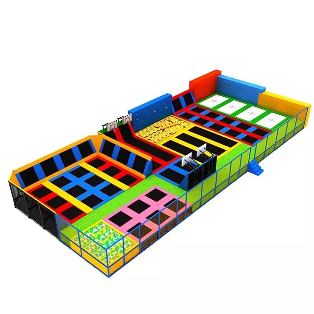 Indoor Playground - Indoor Trampoline Playground Equipment