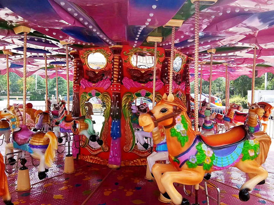 Amusement Park Rides - Go Round Carousel