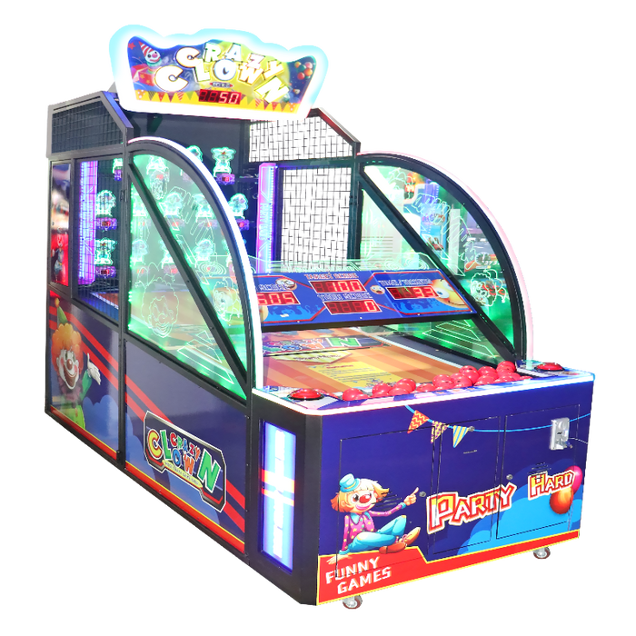 Children Game Machine - Crazy Clown Carnival Game Machine Ticket Redemption Machine