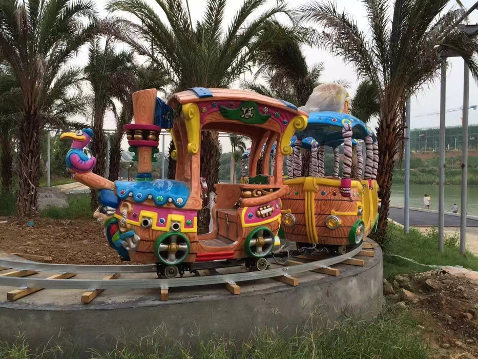 Amusement Park Rides - Pirate Train