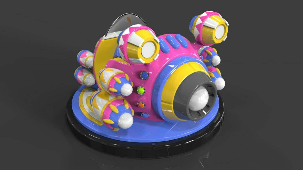 Amusement Park Rides - Snail Chariot Kiddie Rides