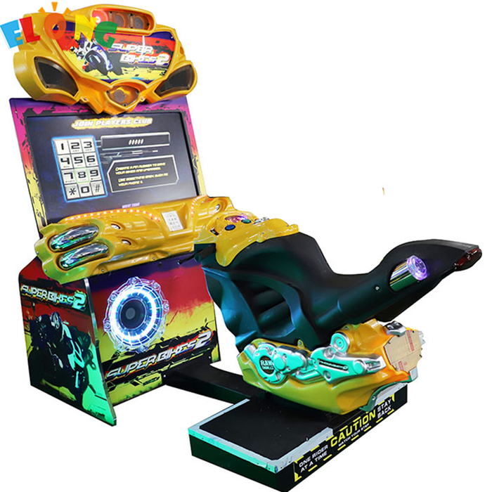 Racing Simulator Game Console - Amusement game center coin arcade motorcycle game machine FF MOTO