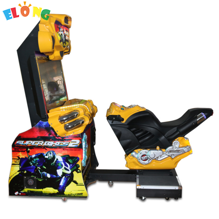 Racing Simulator Game Console - Amusement game center coin arcade motorcycle game machine FF MOTO