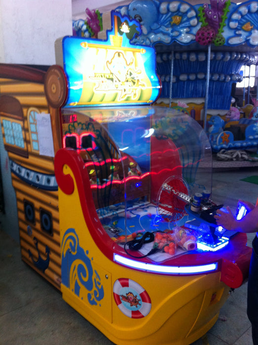 Children Game Machine - Attack Pirate Ticket Redemption Machine