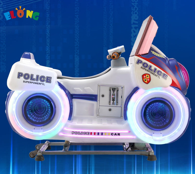 Kiddie Rides - 3D interactive patrol motorcycle