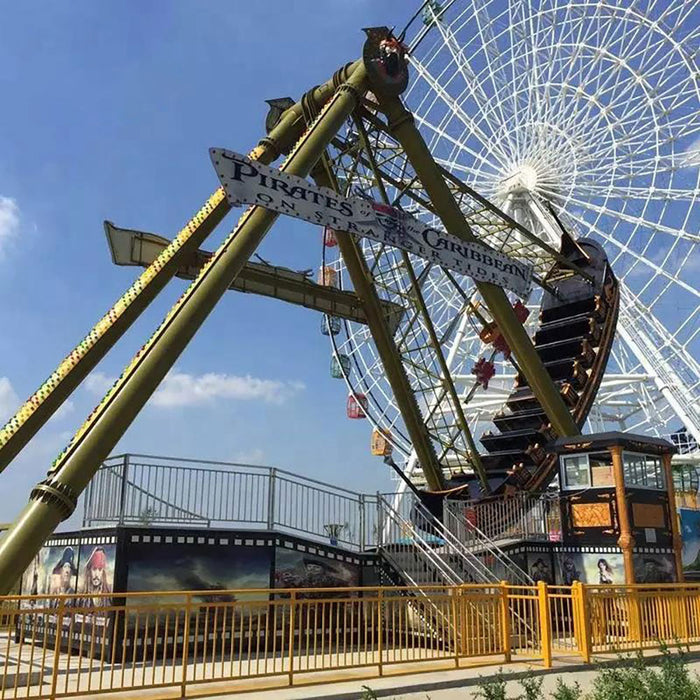 Amusement Park Rides - Super Big Pirate Ship