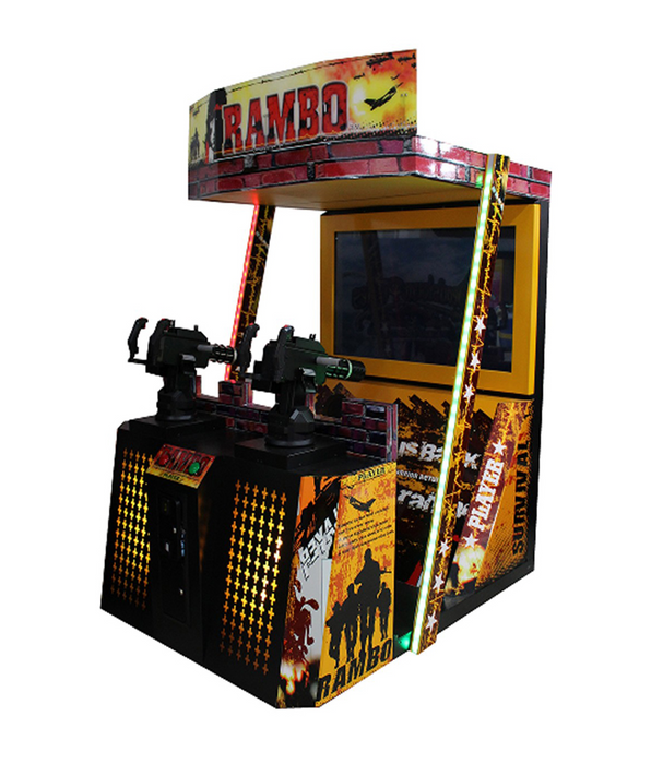 Shooting Simulator Game Console - 55 Inch LCD Rambo II Shooting Game Machine for Sale