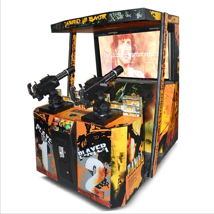 Shooting Simulator Game Console - 55 Inch LCD Rambo II Shooting Game Machine for Sale