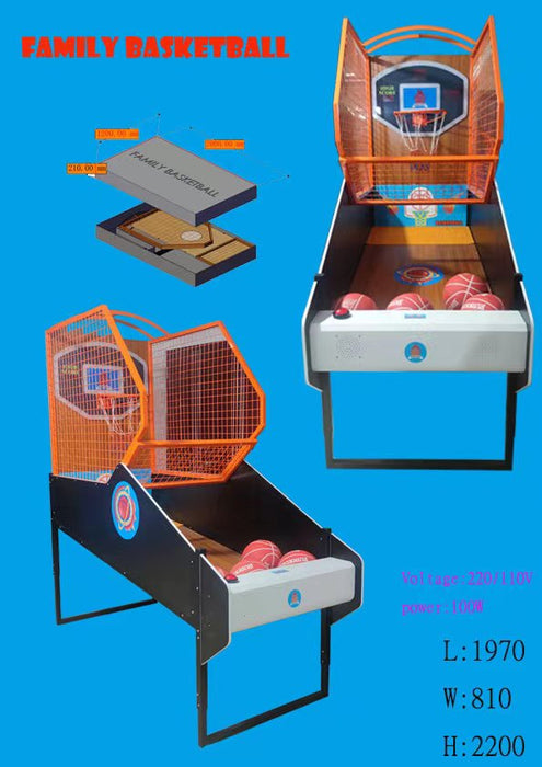 Sport Arcade Machine  - Family Basketball Machine