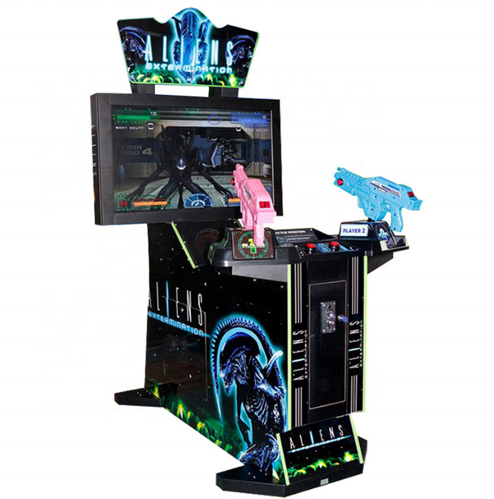 Shooting Simulator Game Console - 42"LCD Aliens Extermination manufacturer adults gun shooting arcade game machine