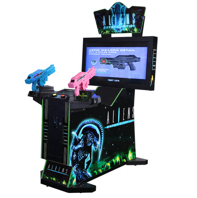 Shooting Simulator Game Console - 42"LCD Aliens Extermination manufacturer adults gun shooting arcade game machine