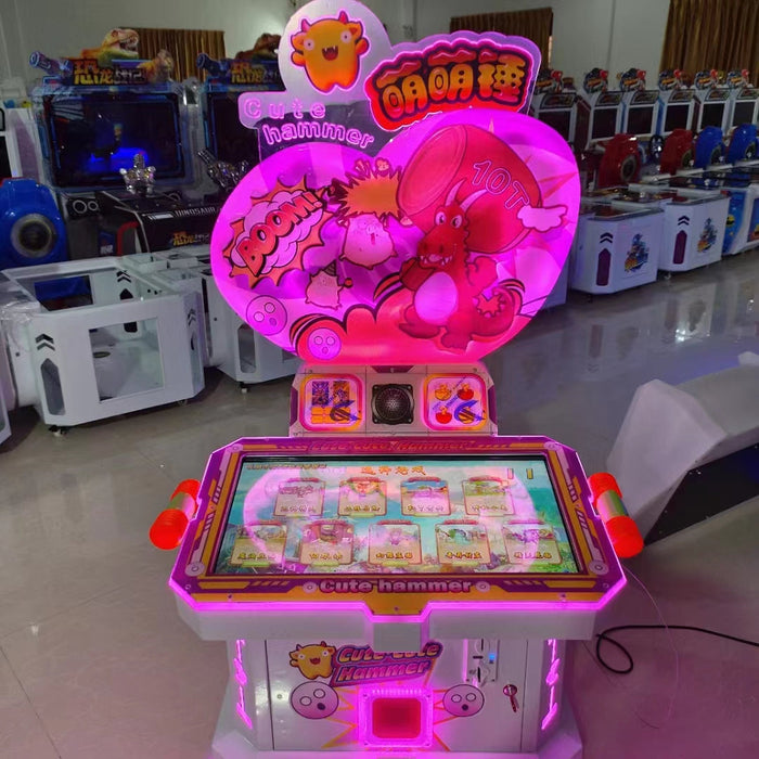 Children Game Machine - Hammer Hitting Video Games Amusement