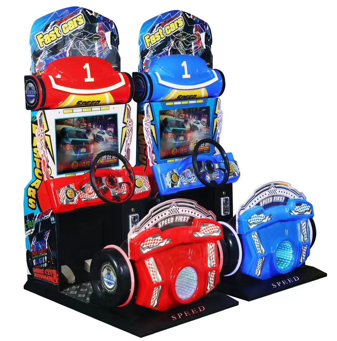 Racing Simulator Game Console - Wholesales children racing game machine