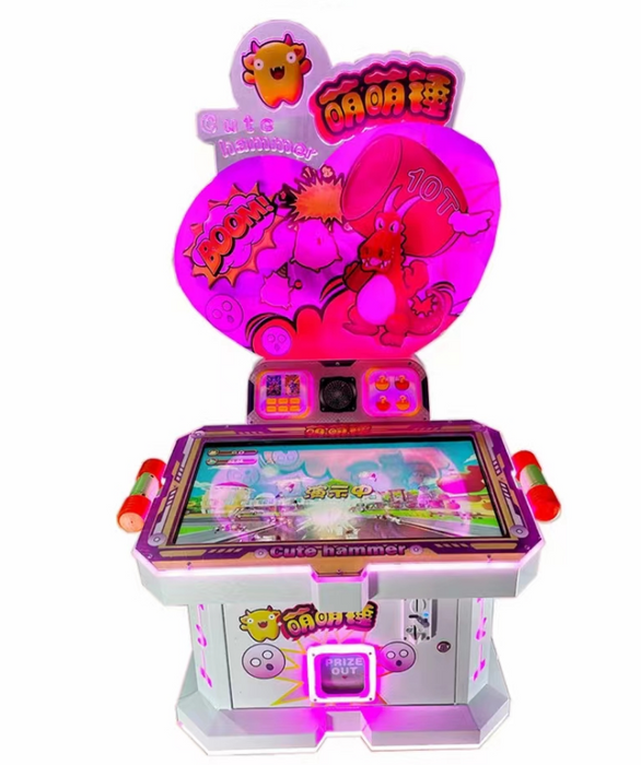 Children Game Machine - Hammer Hitting Video Games Amusement