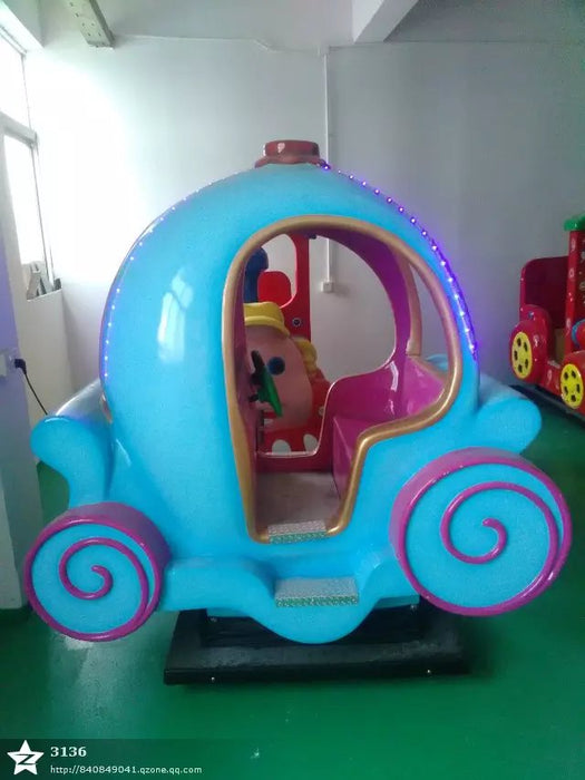 Kiddie Rides - Cute princess kiddie ride car