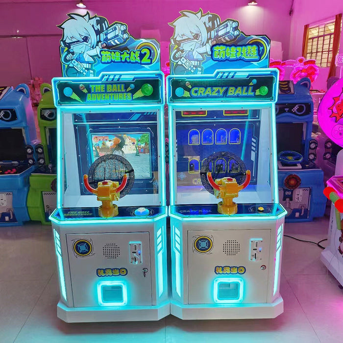 Children Game Machine - shooting ball gun shooting game machine Shooting Simulator Game Console