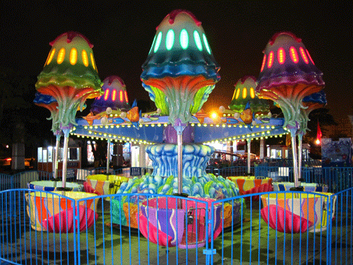 Amusement Park Rides - Swinger Jellyfish